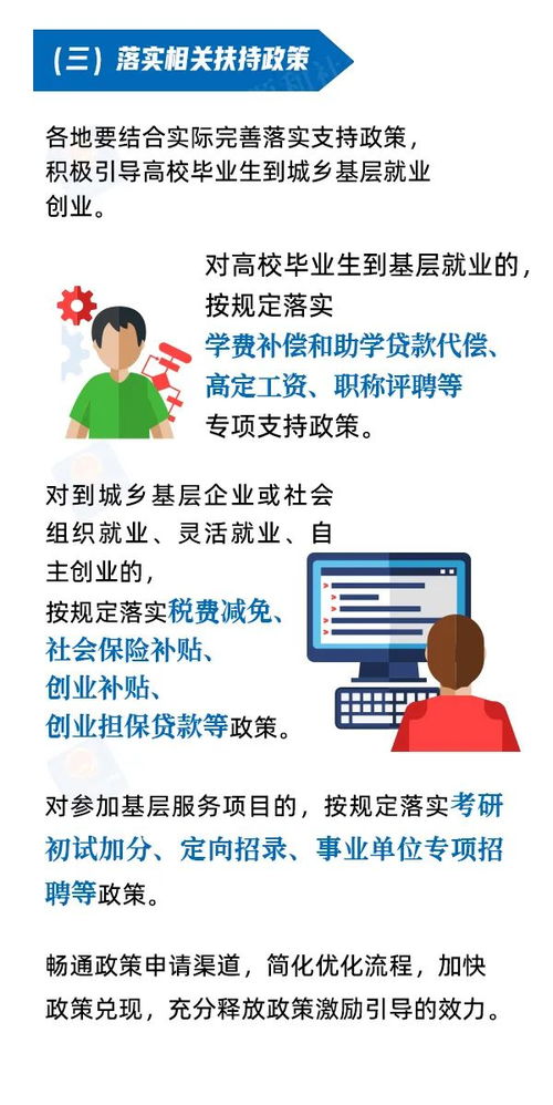 到城鄉基層就業創業，高校畢業生這些服務和保障別錯過