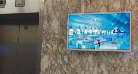 雙面廣告機 22寸豎屏壁掛液晶廣告機的應用與優勢